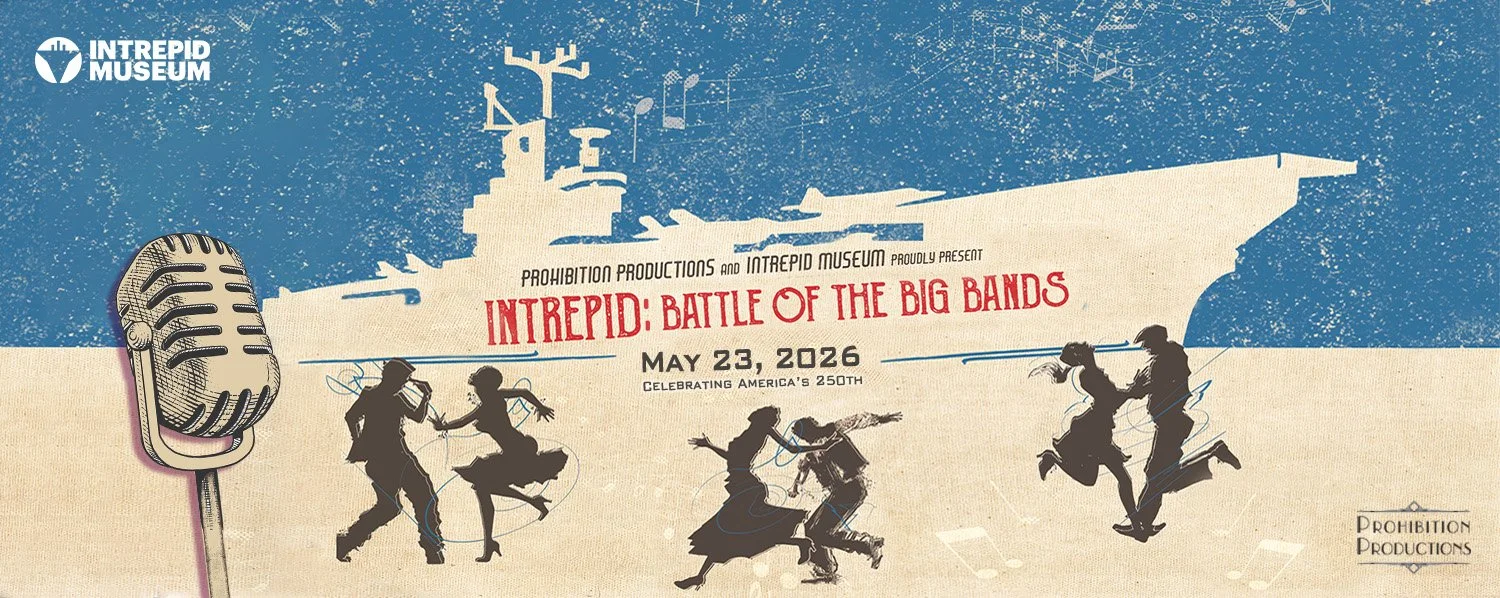 シンクビー　エンパイアジャズビー 　ミッドナイトパーティ INTREPID: Battle of the Big Bands — PROHIBITION PRODUCTIONS: NYC